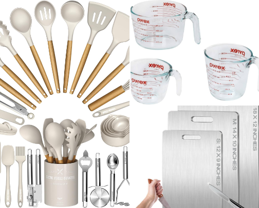 Home essentials cover photo collage