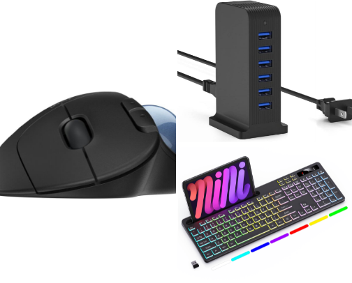 Tech & Productivity Essentials — Work Smarter, Faster, and Better Every Day cover photo collage