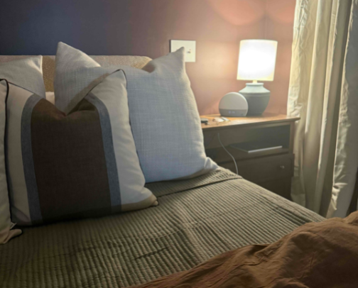 Moody Bedroom cover photo collage