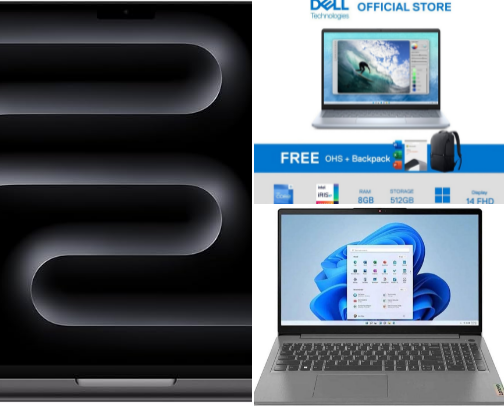 Tech Essentials That Make Your Life Easier & More Productive 💻✨ cover photo collage