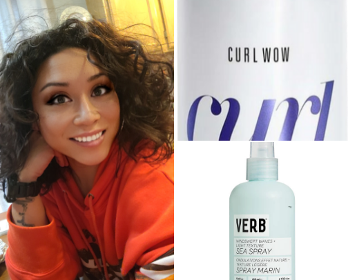 Curly Girl Friendly cover photo collage