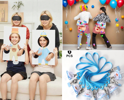 Baby Shower Games cover photo collage