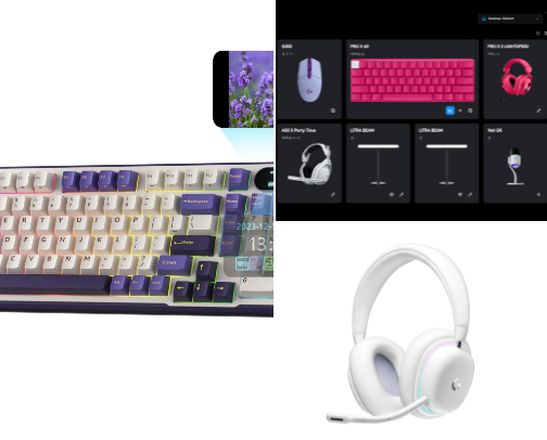 ✨All time fav pc accessories ✨ cover photo collage