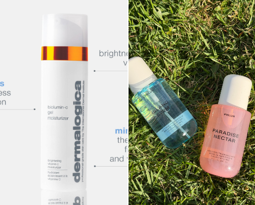 My favorite beauty recs cover photo collage