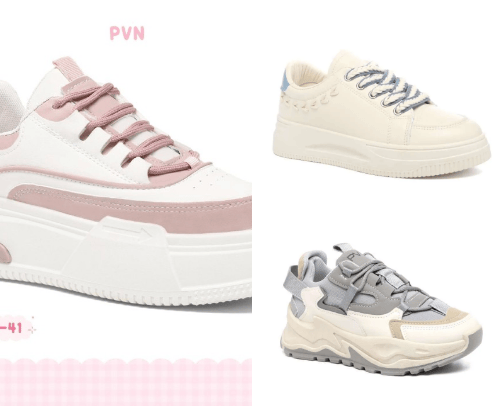 PVN Women's Shoes cover photo collage