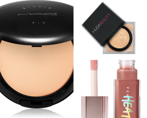 Flawless makeup list cover photo collage