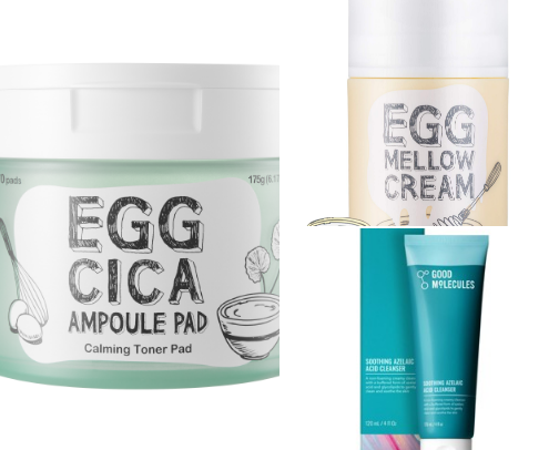 Skincare cover photo collage