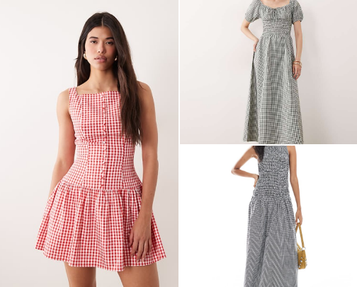 The Ultimate Guide to Gingham: Spring & Summer 2026 cover photo collage