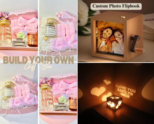 Birthday gifts cover photo collage