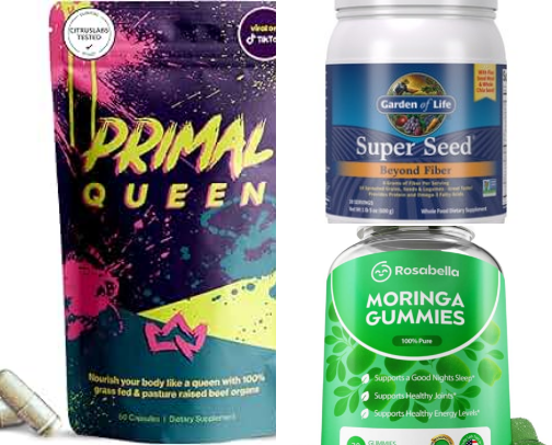 Supplements I Personally Use for Energy, Sleep & Menopause Support cover photo collage
