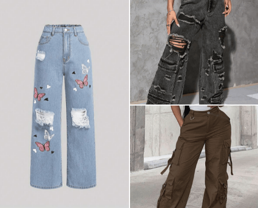 Farmerke / Jeans cover photo collage