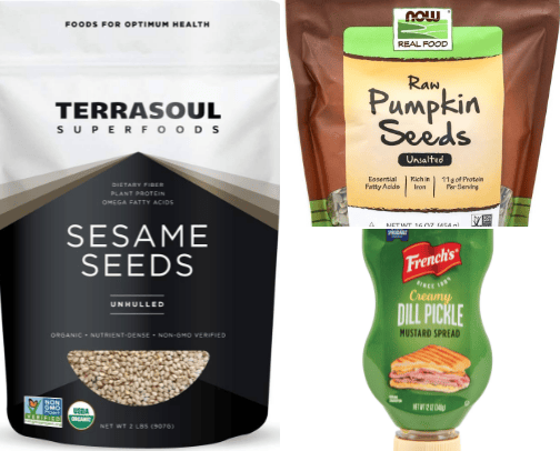 Food product I purchase on Amazon cover photo collage