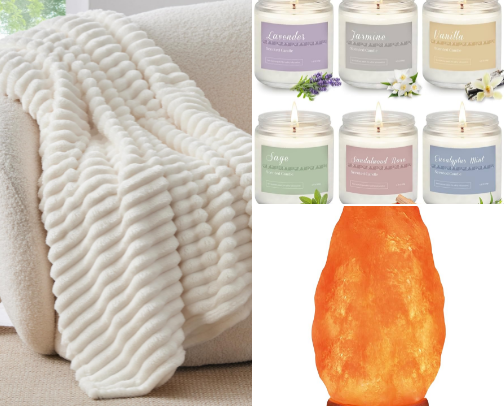 Cozy Apartment Glow-Up Must Haves cover photo collage