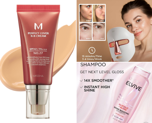 Beauty recs that don't break the bank cover photo collage