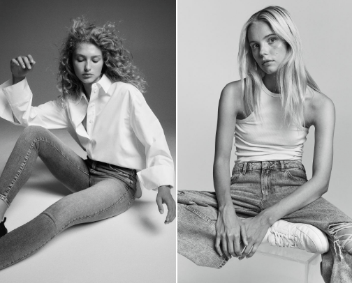 Jeans cover photo collage