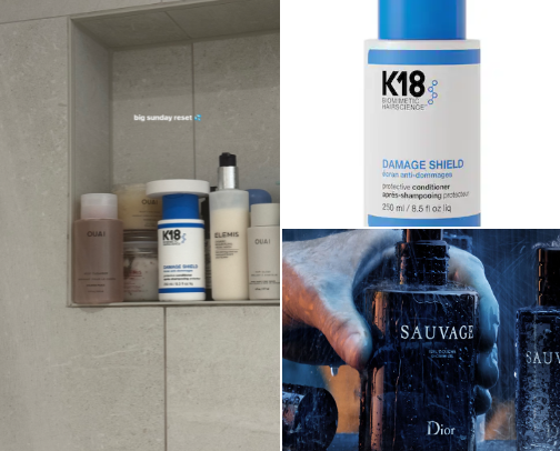 My Shower Essentials cover photo collage