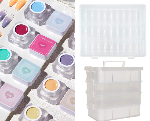 My favorite nail supplies cover photo collage