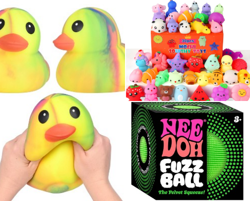Squish Toy Reccomendations cover photo collage