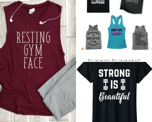 Womens Gym Wear cover photo collage