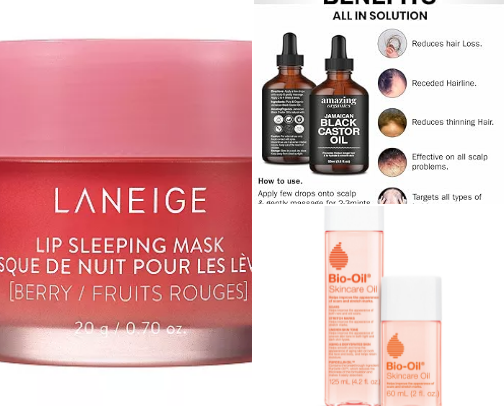 My favorite beauty recs cover photo collage
