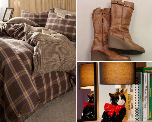 Fall Aesthetic Moodboard: Outfits, Shoes, and Home Essentials cover photo collage