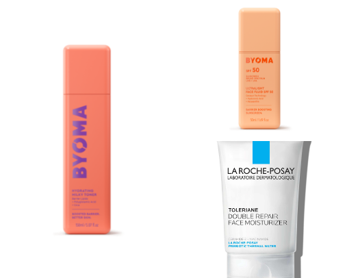 MY GO TO SKIN CARE🫧🧴 cover photo collage