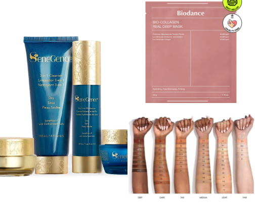 Skin Care & Treatments I Love cover photo collage