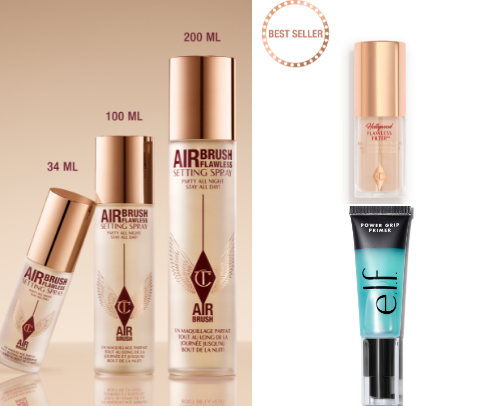 Makeup faves cover photo collage