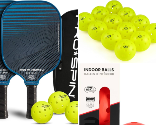 Pickleball Must Haves cover photo collage