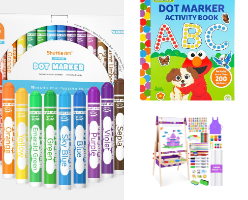Toddler Learning Made FUN ! 🎨 cover photo collage