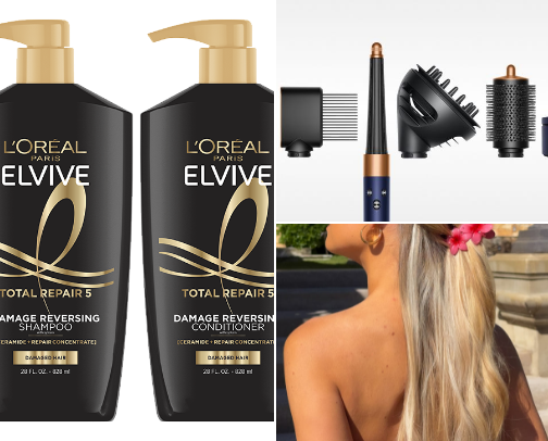 Hair products!! cover photo collage