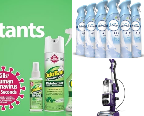 Clean your house and make it smell good! cover photo collage