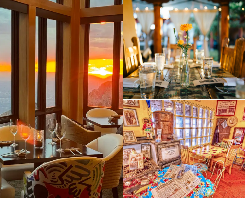 Albuquerque’s Instagrammable Dining Spots with Views cover photo collage