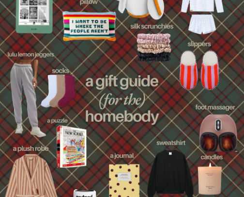 HOMEBODY GIFT GUIDE cover photo collage