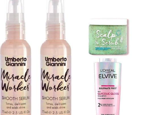 haircare faves cover photo collage