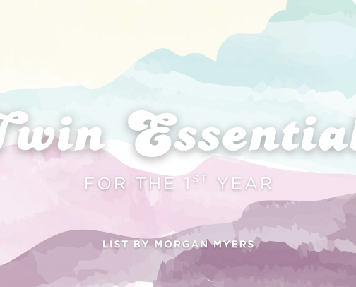 Twin Essentials for the 1st Year cover photo collage
