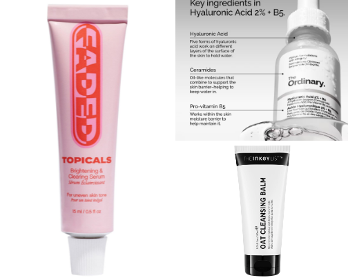 Skincare Products I Love and that WORKS cover photo collage