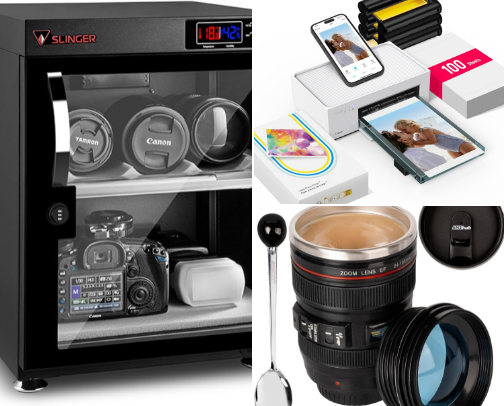 Unique Gifts for Photographers cover photo collage