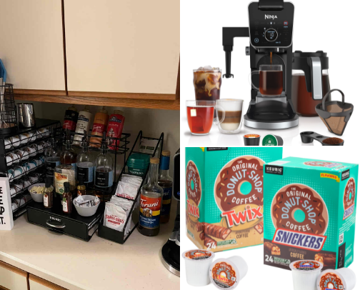 We have coffee at home! Must have coffee bar items. ☕️ 🏠 cover photo collage