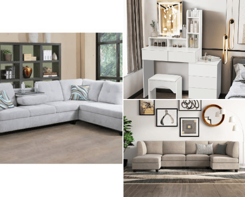 Home furniture 🛌 cover photo collage