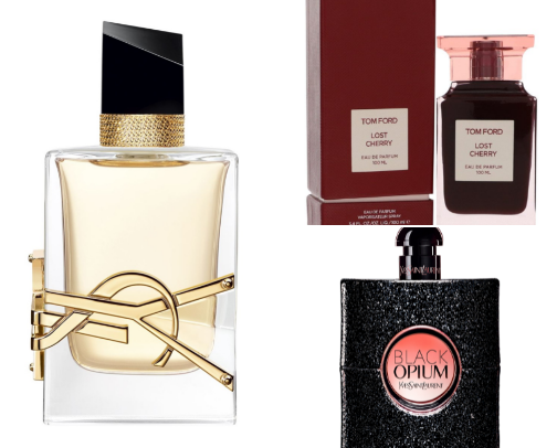 The best perfumes cover photo collage
