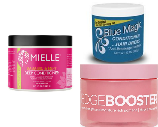 Hair care list cover photo collage