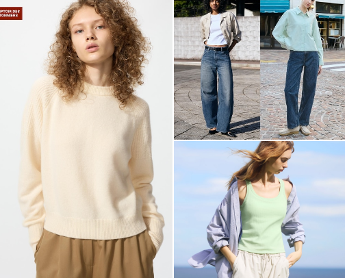 Uniqlo 🇯🇵 cover photo collage