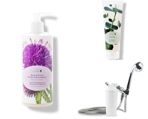 Shower Without Toxins cover photo collage