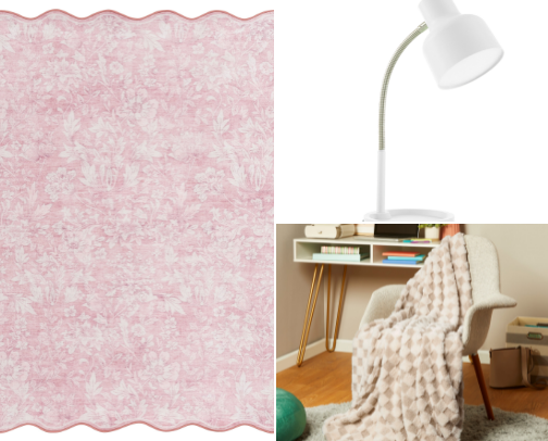 Dorm room cover photo collage