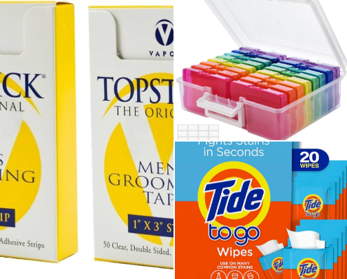 best things to keep in your purse or bag for mini-emergencies while traveling or on-the-go cover photo collage