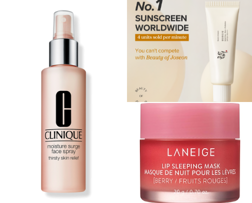 self care essentials to glow like never before(helps acne) cover photo collage