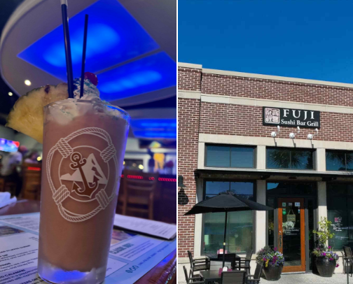 ✨Fav places to eat in charleston 🌅 cover photo collage
