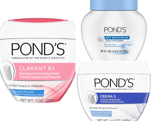 Skincare and hair products cover photo collage