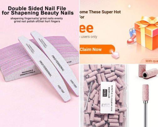 Nail tech-ies...come look!  Nail products that you need cover photo collage